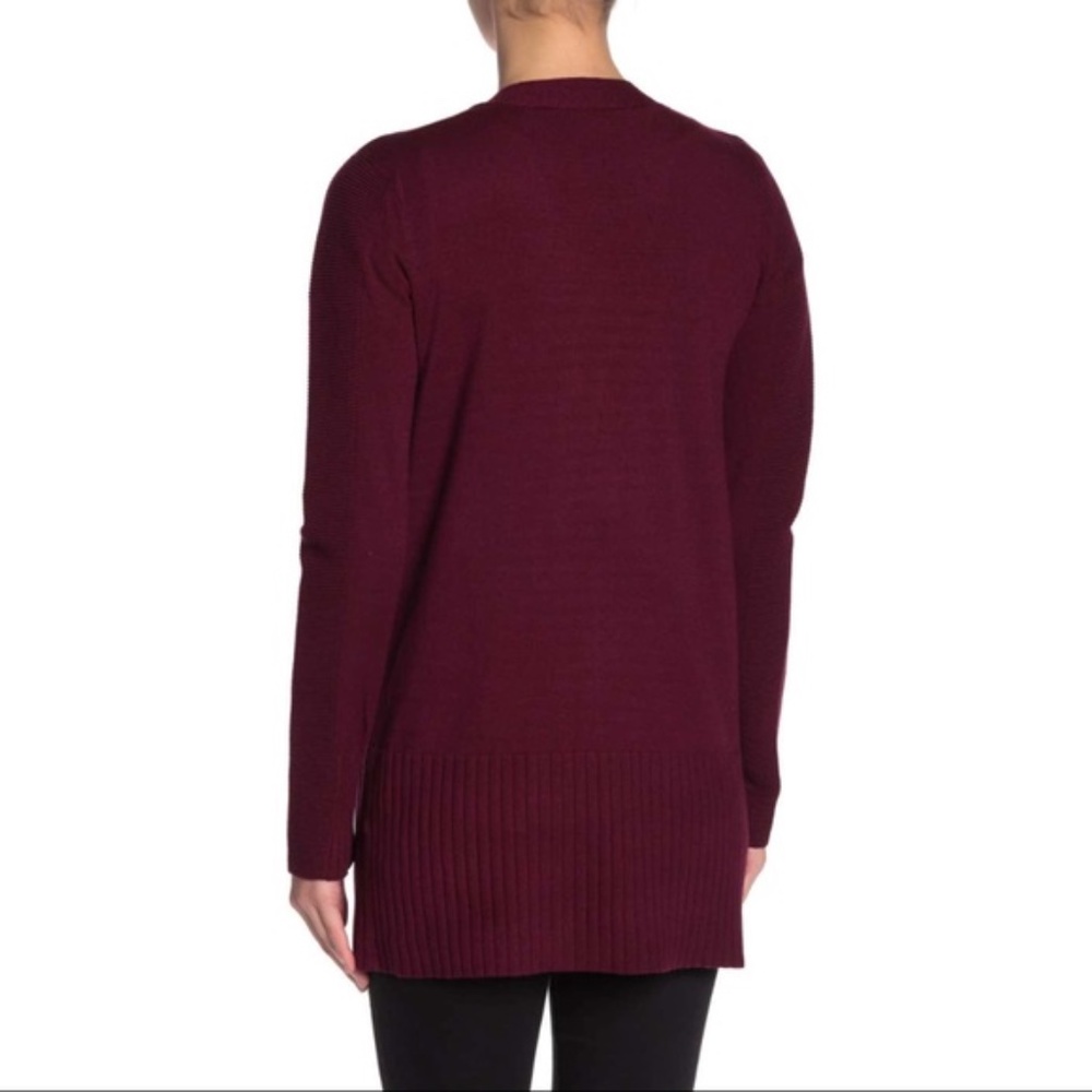 Devotion By Cyrus Ribbed Sleeve Cozy Cardigan - Picture 14 of 14